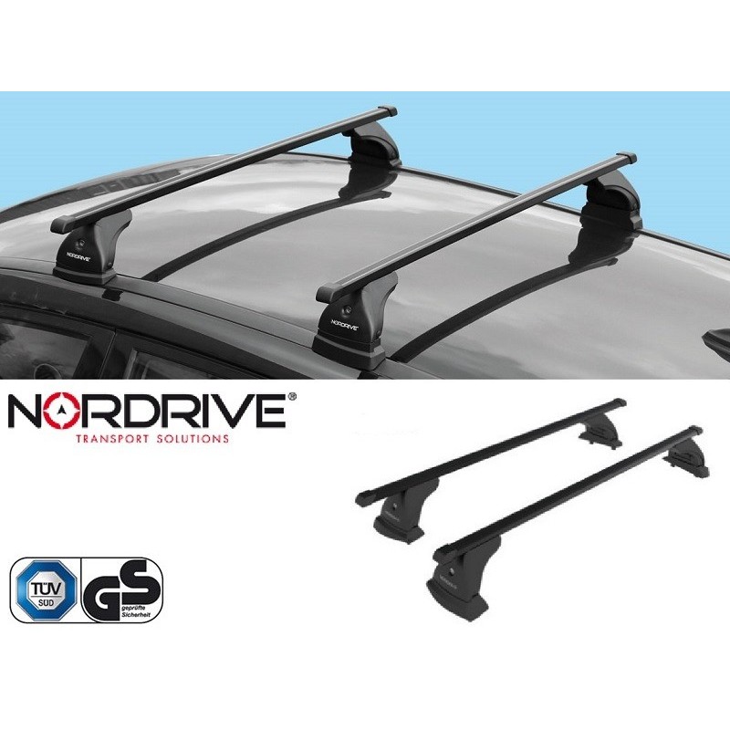 NORDRIVE EVOS QUADRA Barres de toit pour AUDI A1 (3PORTES)