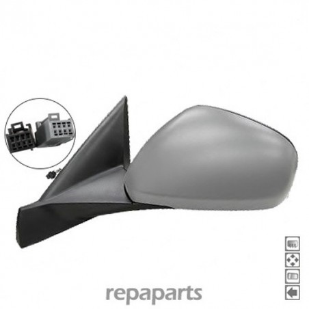 Retroviseur pour ALFA ROMEO MITO - Gauche - Rabattable électriquement + Retroviseur pour ALFA ROMEO MITO - Gauche - Rabattable électriquement +
