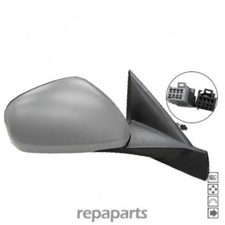 Retroviseur pour ALFA ROMEO MITO - Droit - Rabattable électriquement + Retroviseur pour ALFA ROMEO MITO - Droit - Rabattable électriquement +