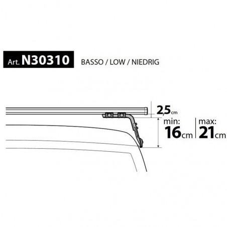NORDRIVE KARGO Fitting kit - N30310