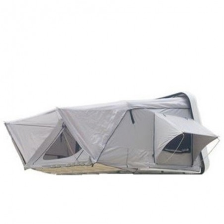 AUCOMOVE MAGIC OYSTER XXL Car Roof Tent White/Khaki