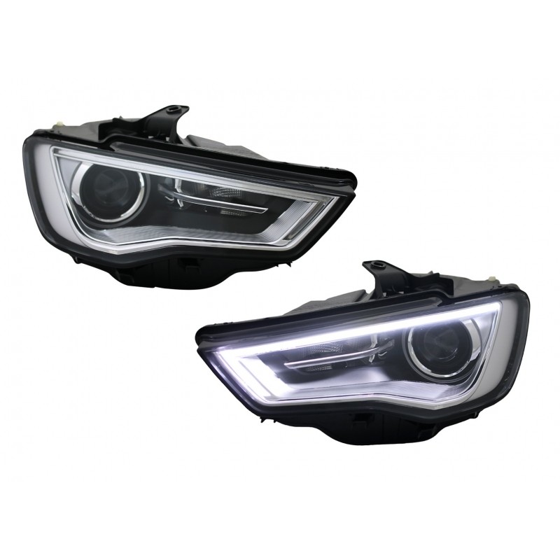 Kit Phares Audi A3 8V avec feux diurne DRL bande led