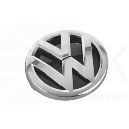 Emblème arrière VW Golf 7 (5G) VW, logo chromé sur le hayon.