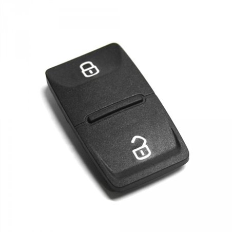 Couverture de touche d'origine VW pour clé de contact avec insert de symbole à 2 touches.