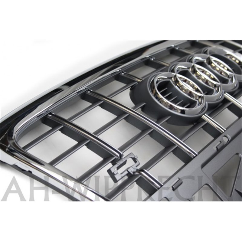 Calandre Audi S6 d'origine A6 4F Tuning Grill Frontgrill Platiniumgrau Gris