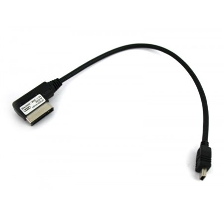 Adaptateur Audi Original Mini-USB pour interface musicale MP3 et lecteur multimédia 4F0051510H.