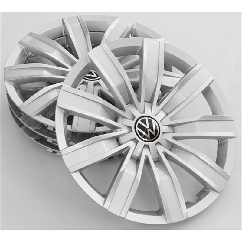 Enjoliveurs de roue d'origine VW Tiguan de 17 pouces en argent  5NA071457BUWP.