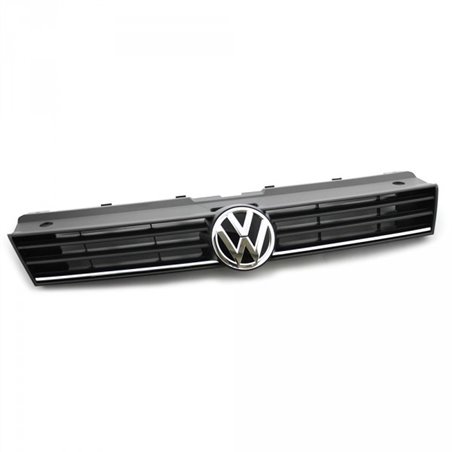 Calandre de tuning avec bande chromée pour VW Polo 5 (6C) Highline et Komfortline.