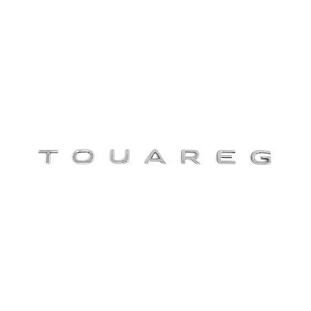 Lettrage Touareg emblème de hayon logo autocollant chrome brillant d'origine VW