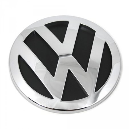 VW T5 Transporter original Emblème VW à l'arrière du hayon chromé.