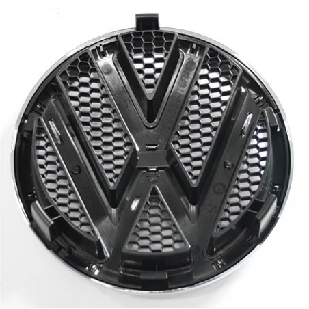 Emblème d'origine VW pour grille de radiateur T5 Transporter Multivan Crafter, symbole chromé.