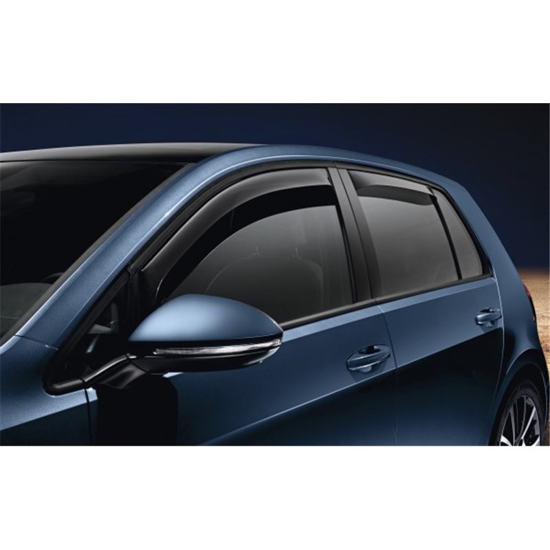 Bulle,Déflecteurs de vent de fenêtre de voiture,pare-vent teinté pour VW  Golf 7e génération MK7 MK7.5 2013 2014 - Cdiscount Auto