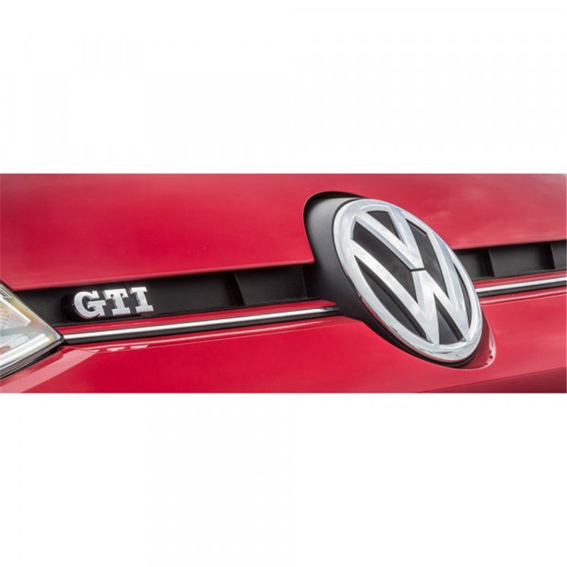 Baguette décorative de calandre avant VW Up! GTI en rouge tornade.