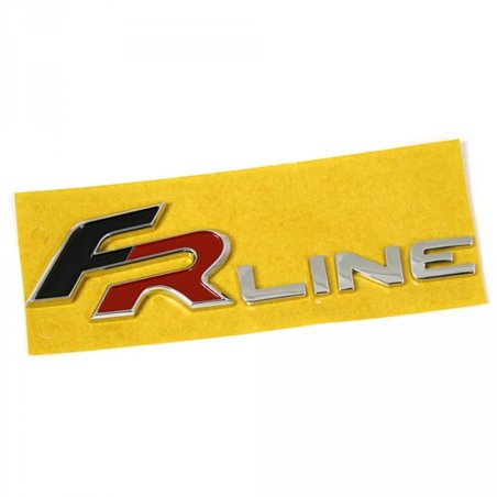Inscription arrière du logo Seat FRLINE sur le hayon, emblème de tuning de course Formula Racing.