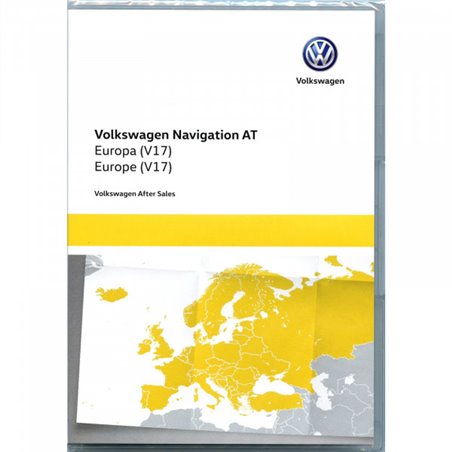 Carte SD Europe V17 Mise à jour du système de navigation Navi Données de carte d'origine VW Discover Media AT.