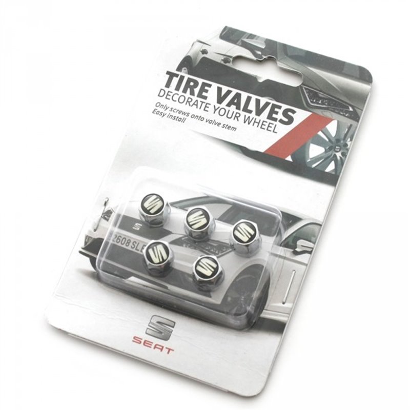 Bouchon de Valve de pneu en métal, accessoires pour voiture, Logo FR, pour  Seat Ibiza Altea Alhambra Leon Cup - Cdiscount Auto