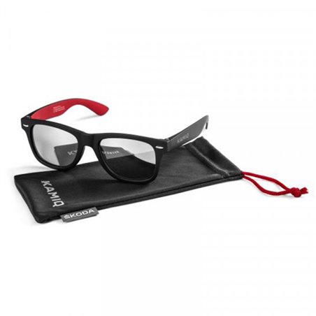 Lunettes de soleil Skoda Kamiq en plastique anthracite Accessoires Sunglasses.