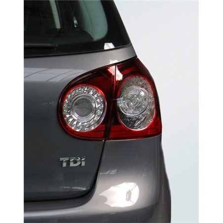 Feux arrière à LED d'origine VW Golf 5 V en rouge cerise, mise à niveau des feux arrière d'origine pour tuning 1K0052204.