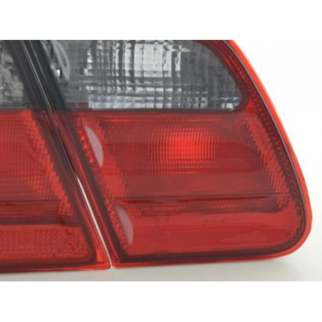 Feux arrière Mercedes Classe E type W210 99-01 noir rouge