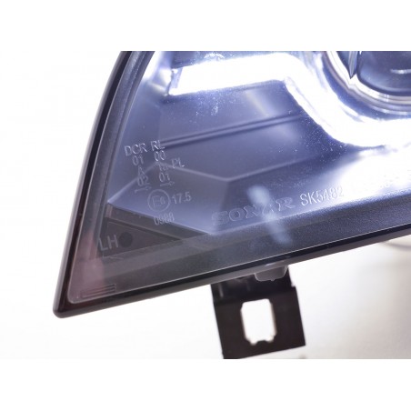 Phare DROIT Xenon Daylight LED feux de jour BMW X5 E70 06-10 noir