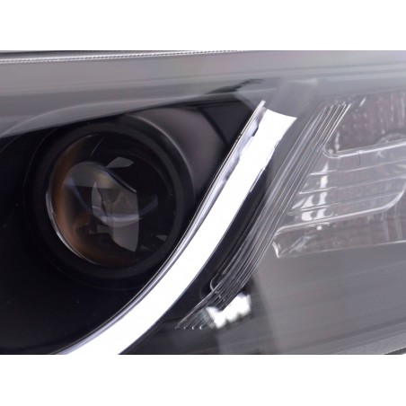 Phare Daylight LED DRL look Audi A6 type 4F 04-08 noir