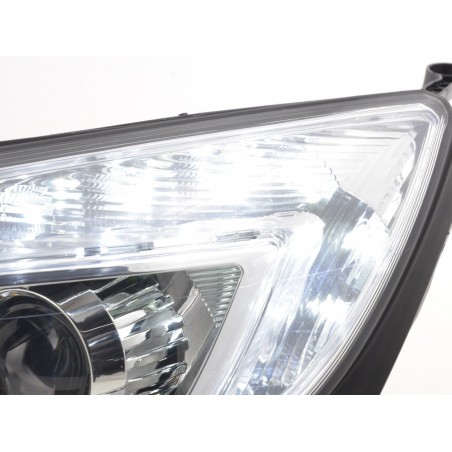 Phares Daylight utilisés avec les feux de jour Opel Astra J 2009-2012 chrome