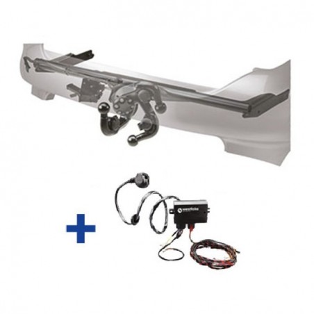 WESTFALIA Towbar Kit retractable for AUDI A4 SEDAN (B9)