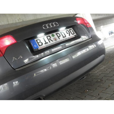 Eclairage de plaque d'immatriculation pour Audi A4 B7 Avant