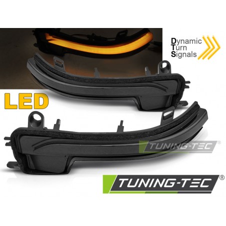 SIDE DIRECTION IN THE MIRROR Fumé LED Dynamique Pour BMW F45 / F46 / X1 F48