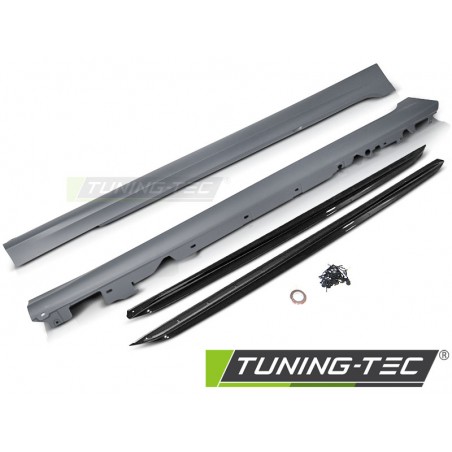 SIDE SKIRTS PERFORMANCE STYLE GLOSSY Noir Pour BMW G20/G21 19-
