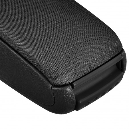 HTD011 Centre Armrest Skoda Fabia II Roomster with Storage Compartment Textile Black [pro.tec]