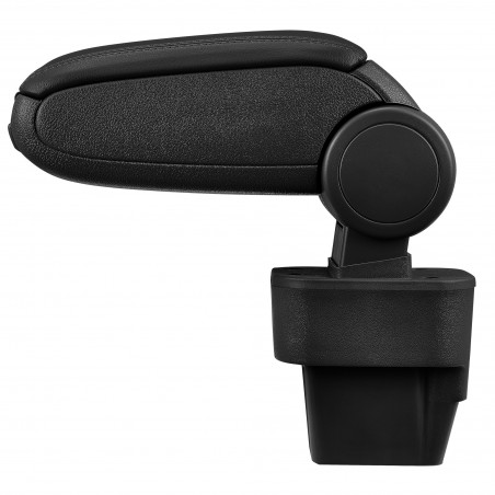HTD007 + LC501 Centre Armrest Opel Astra H with Storage Compartment Imitation Leather Black [pro.tec]