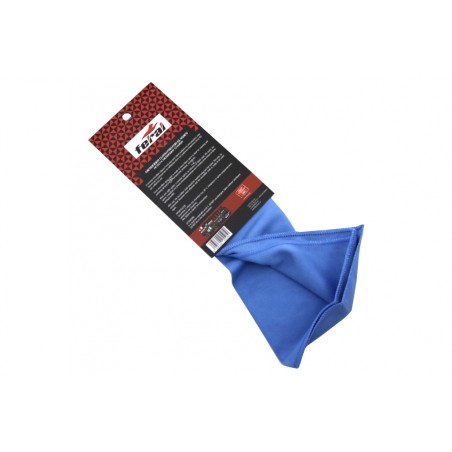 Microfiber Absorbent Towel Anti-scratch & Polish Wipe Dry Cleaner Cloth Blue 40x40cm