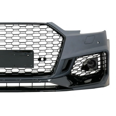 Front Bumper suitable for Audi A4 B9 8W Limousine Avant (2016-2018) Quattro RS4 Design