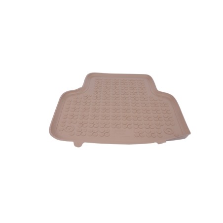 Floor Mat Rubber Beige suitable for AUDI Q7 4M (2015-) Q8 (2018-)