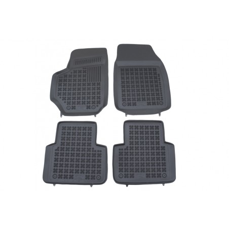 Black Rubber Floor mat suitable for FIAT CROMA II (2005-2011)