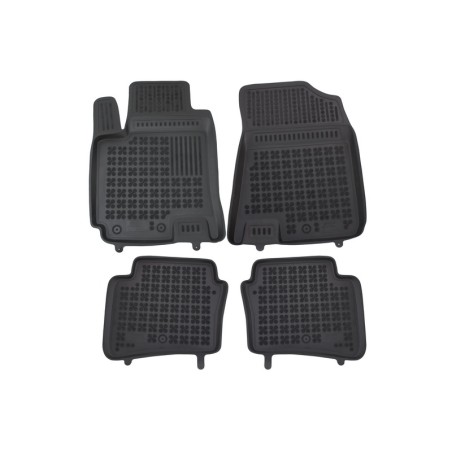 Floor mat Rubber Black suitable for HYUNDAI I20 GB 2014+