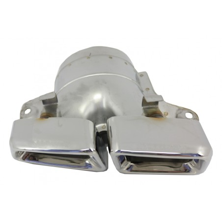 Exhaust Muffler Tips suitable for Mercedes M-Class W166 (2012-2015) CLS-Class W218 Facellift CLS63 Chrome Edition