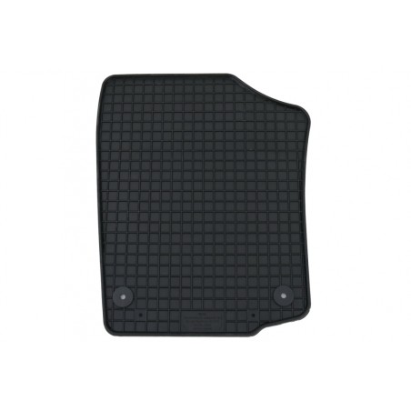 Floor mat black fits to SEAT Toledo (2013-2018) suitable for SKODA Rapid (2012-) Rapid Spaceback