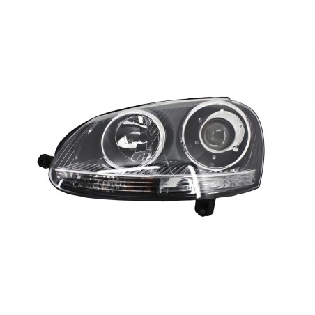 Xenon Look Headlights suitable for VW Golf 5 V Mk5 (2003-2007) Jetta (2005-2010) GTI R32 Chrome Edition