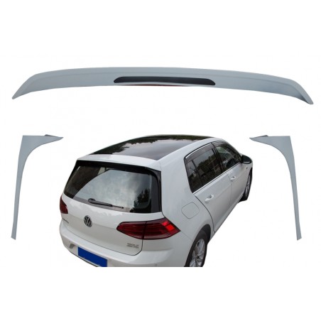 Windshield Roof Wing Fins Spoiler suitable for VW Golf 7 VII (2012-2017) Facelift GTI Design