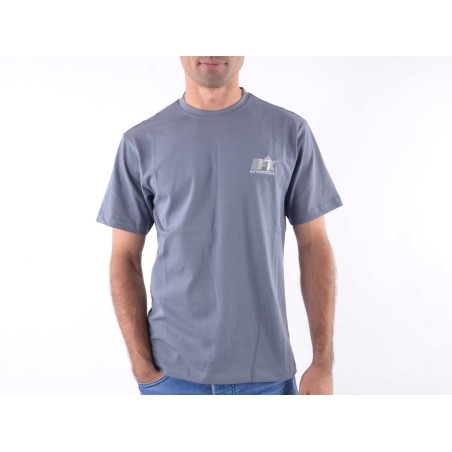 T-shirt, chemise, top moderne, design de classe, gris taille S