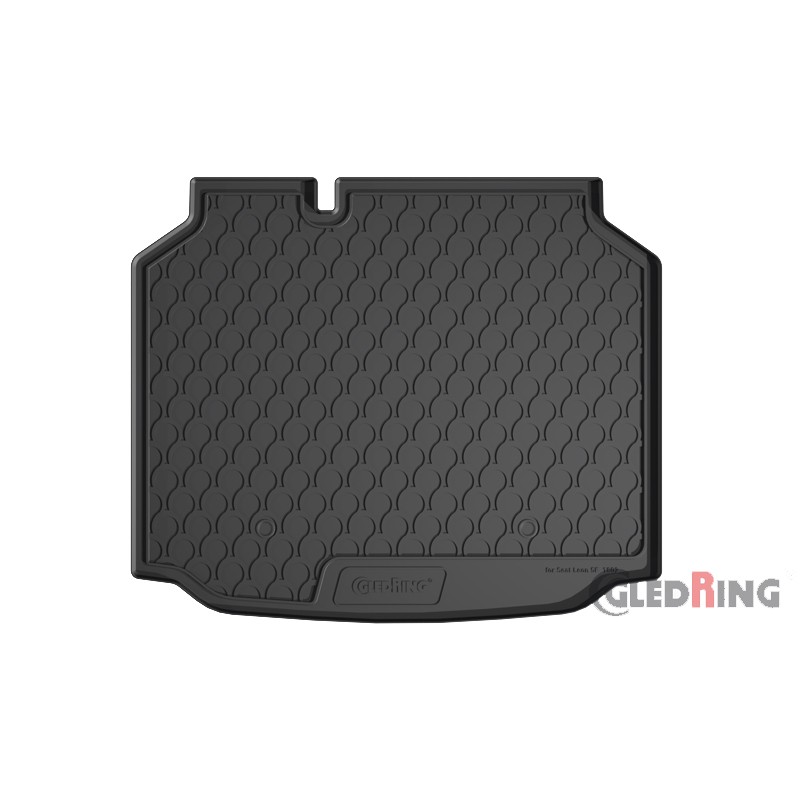 Tapis De Coffre Rubbasol Pour Alfa Romeo Stelvio (2017-) - Protection Caoutchouc Sur Mesure, Bords Hauts, Antidérapant