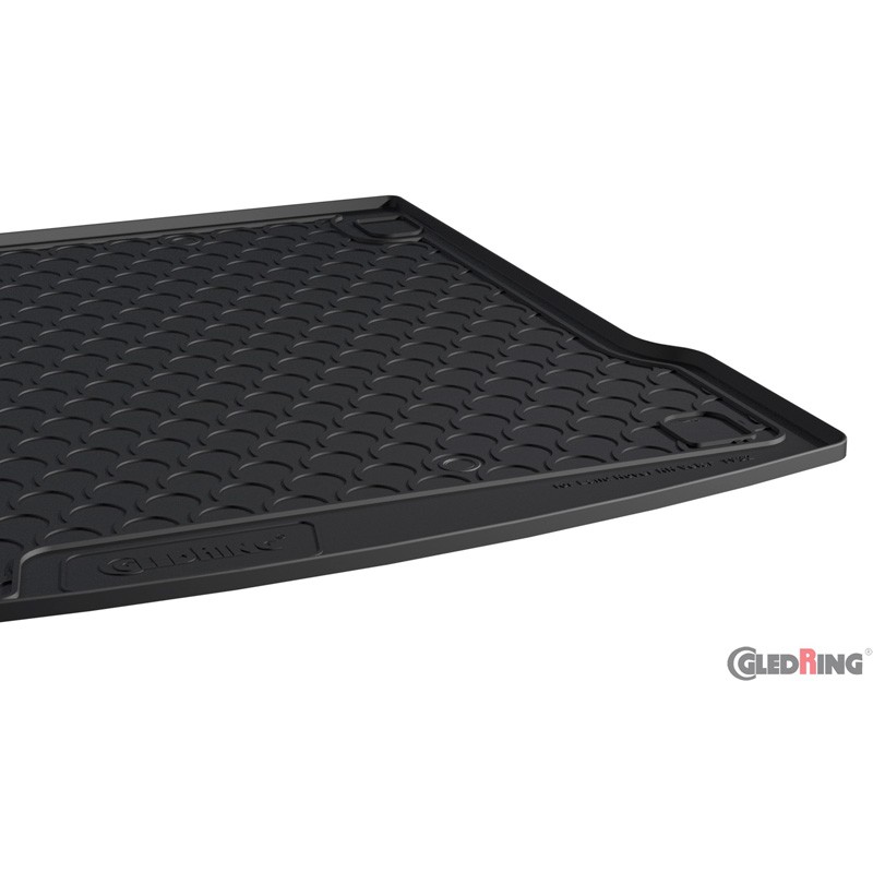 Tapis De Coffre Caoutchouc Gledring Pour Peugeot 5008 2017- - Protection Anti-Dérapante, Bord Relevé 2cm