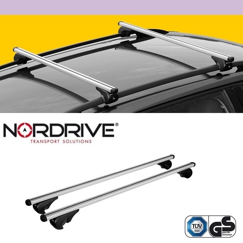 Příčníky Nordrive N15095 Silenzio 120cm pro podélníky - Nosič.cz