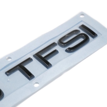 Inscription de coffre 45 TFSI Badge Gloss Black Emblem - Pièces d'origine Audi 83A853744DT94