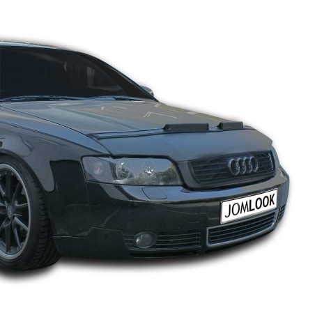 Bra de capot pour Audi A4 8E (02-04), simili cuir, noir Bra de capot pour Audi A4 8E (02-04), simili cuir, noir