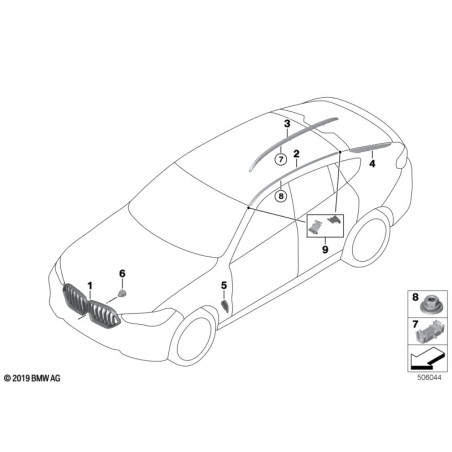 Grille Ventilation Coulissante Blanche 200x75 Mm - Pour Caravane, Camping-Car, Bateau | Plastique