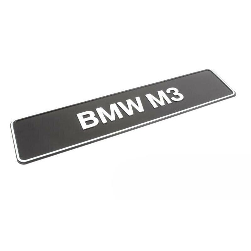 Acheter Plaque d'immatriculation BMW. Disponible dans blanc, unisex