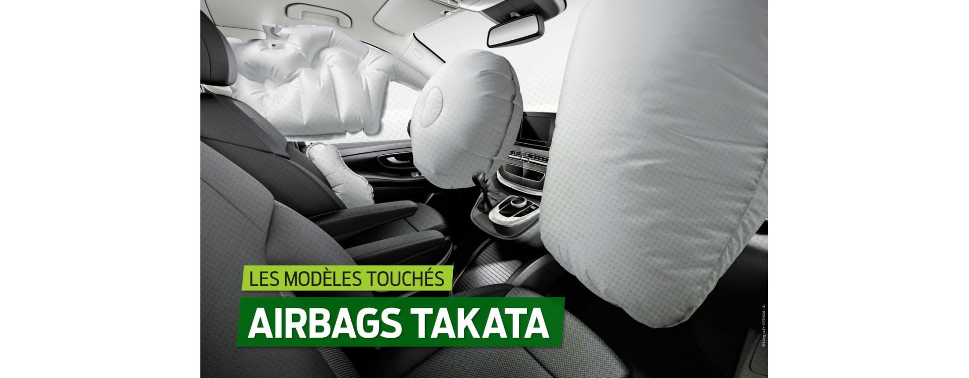 Informations sur les rappels d'Airbag Takata